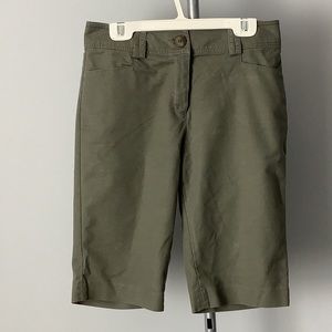 CLEO Petites Khaki Bermuda Shorts